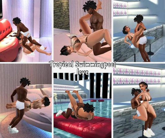🌴 Tropical Swimmingpool Love Room - Plug1to